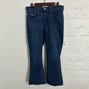 Denizen Levi's Womens Jeans 16S 33x26.5 Blue Denim Mid Rise Bootcut Stretch BR11